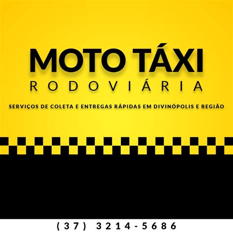 Moto Taxi Rodoviária - Guia Divi - O melhor guia comercial de Divinopolis