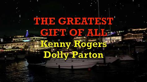 The Greatest Gift Of All - Kenny Rogers & Dolly Parton | Lyrics - YouTube