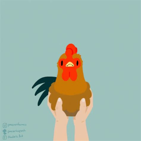 Chicken Cartoon GIF - Chicken Cartoon Twirling - Discover & Share GIFs