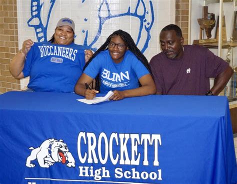 Crockett ISD Tocarra Johnson to Play for Blinn College - The Messenger News