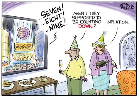 Editorial Cartoon: New Year's Inflation - The Independent | News Events ...