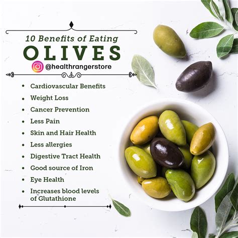 Health benefits of eating olives | Benefits of eating olives, Food ...