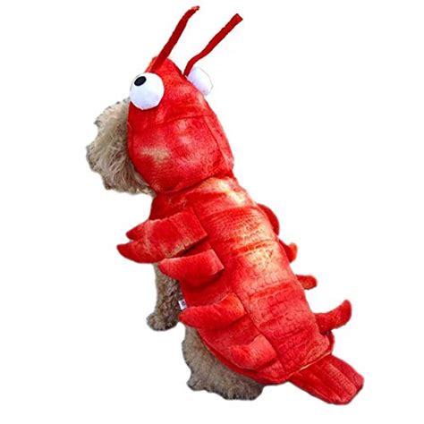 Coppthinktu Lobster Dog Costume - Halloween Lobster Costume for Dogs ...