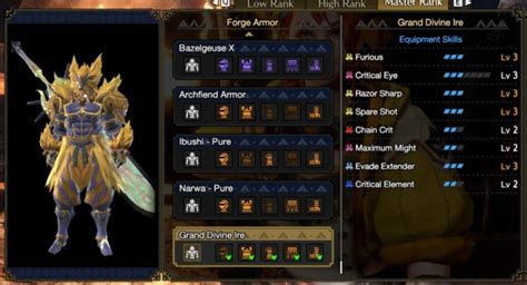 MHR Sunbreak Furious Rajang Armor Set | Monster Hunter Rise Sunbreak ...