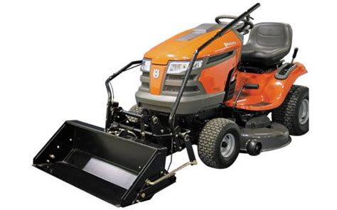 36" Front Scoop @Husqvarna USA | Tractor attachments, Lawn tractor ...