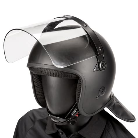 Riot Helmet, Straight Face Shield - Haven Gear