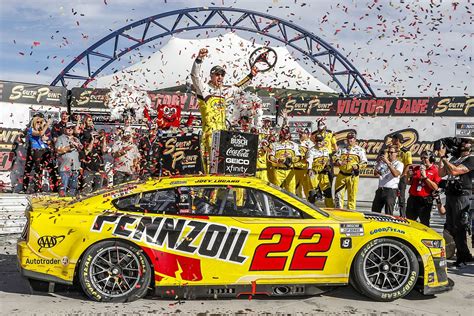 Joey Logano thrilled with "second biggest win of the year"