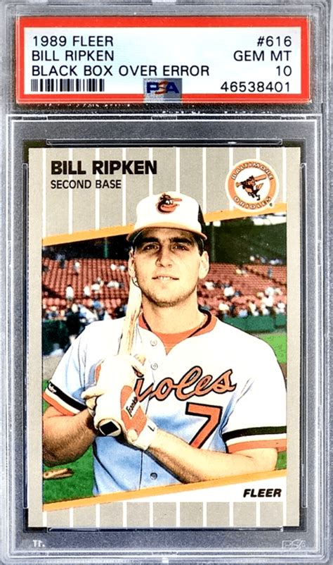 Card Chronicles: Billy Ripken Error Baseball Card