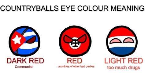 Countryball eye color meaning in my drawings by Heterodontosaurus on ...