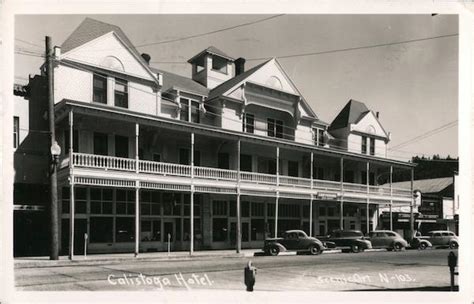 Calistoga Hotel California Postcard