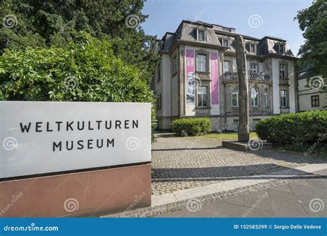 Museum of World Cultures in Frankfurt Editorial Stock Image - Image of ...