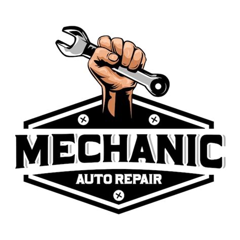 Premium Vector | Mechanic logo