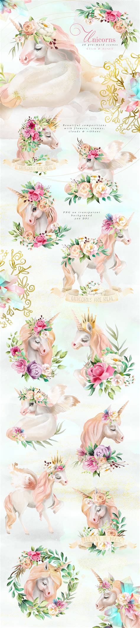 Believe in Unicorns Graphic by Anna Babich · Creative Fabrica