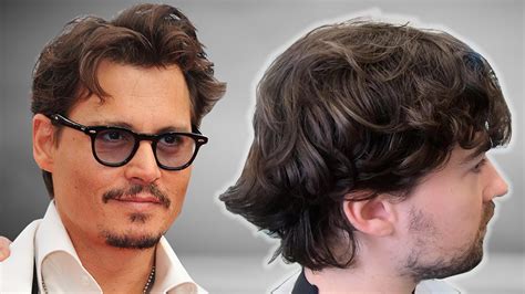 Johnny Depp Style Haircut Transformation!!! | Scissor CuttingTutorial ...