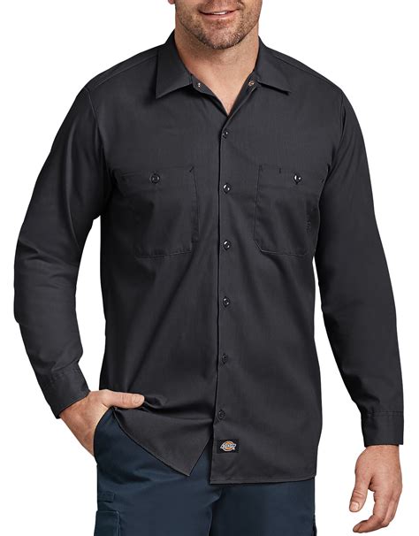 Long Sleeve Industrial Work Shirt | Mens Shirts | Dickies