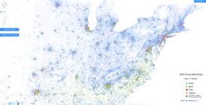 Map Racial Demographics Usa