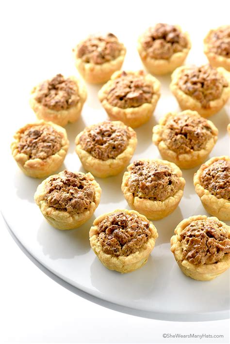 Pecan Tassies Recipe | She Wears Many Hats