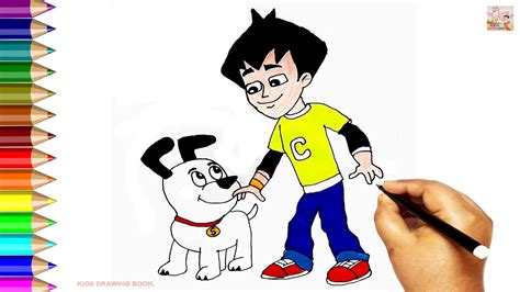 HOW TO DRAW CHIMPOO AND SIMPOO CARTOON STEP BY STEP ! चिम्पू सिम्पू ...