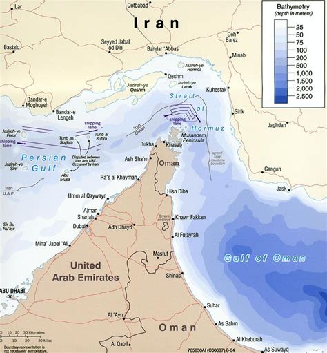 Strait of Hormuz Shot from the International Space Station - World ...