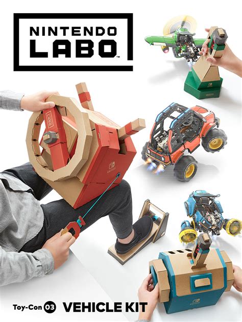 Nintendo Labo Toy-Con 03 Vehicle Kit | Nintendo Switch | Nintendo