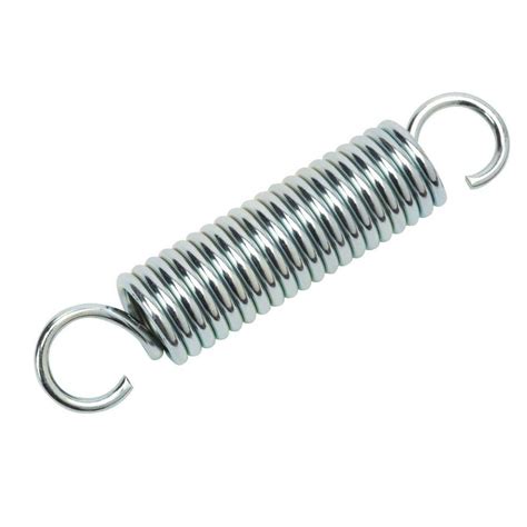 Everbilt 13/16 in. x 4 in. Zinc-Plated Extension Spring (2-Pack)-15608 ...