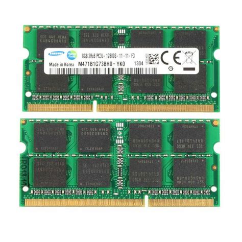 Samsung 32GB 16GB 8GB DDR3 DDR3L 1600MHz PC3 PC3L 12800 204Pin Laptop ...