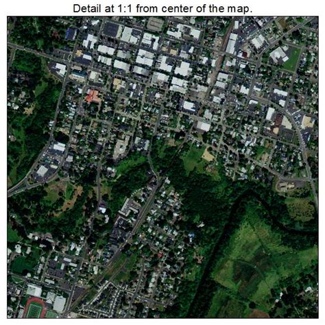 Aerial Photography Map of McMinnville, OR Oregon