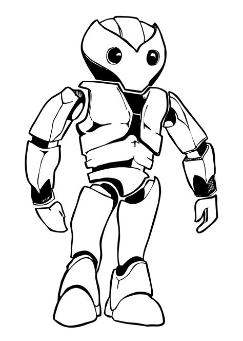 42+ fresh photograph Cool Robot Coloring Pages / Robot Girl 1 Coloring ...