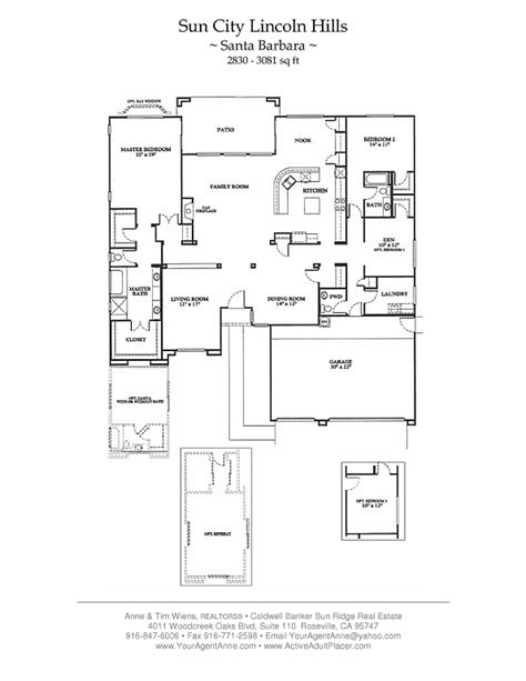 Sun City Lincoln Hills Floor Plans - floorplans.click