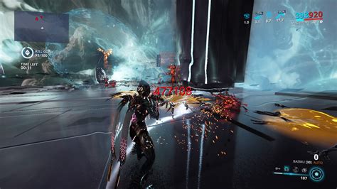 Arcane Avenger + Basmu healing pulse = sheer damage : r/Warframe