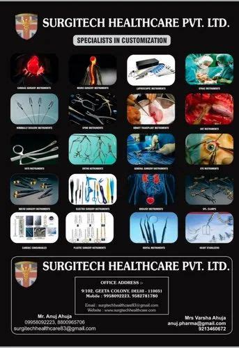 Cardiac Surgery Instruments at Rs 500/unit | Cardiothoracic Surgery ...