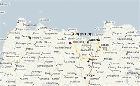 Tangerang Map