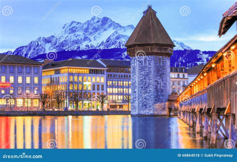 Luzern lake Switzerland editorial stock photo. Image of lake - 68864018