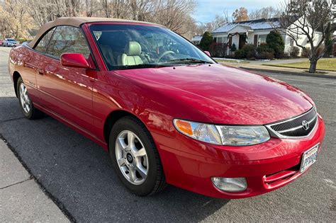 No Reserve: 23k-Mile 2001 Toyota Camry Solara SLE V6 Convertible for ...