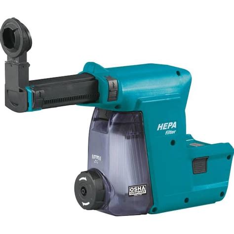 Makita Dust Extractor Attachment with HEPA Filter Cleaning Mechanism ...