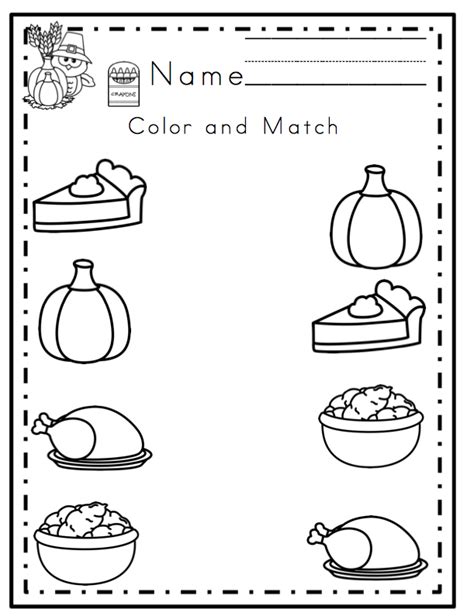 Preschool Thanksgiving Worksheet | Thanksgiving worksheets ...