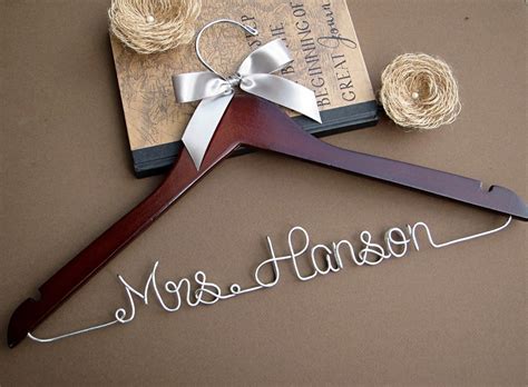 SALE Personalized Bridal Hanger / Wedding Hanger / Custom