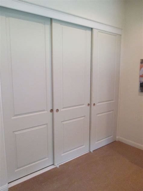 Pin on 3 Panel / 3 Track Molded Closet Doors