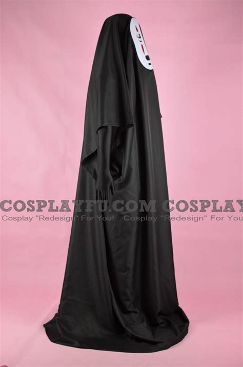 Custom No Face Cosplay Costume from Spirited Away - CosplayFU.com