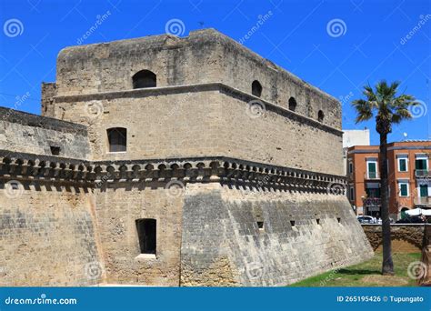 Bari castle in Italy stock photo. Image of fortress - 265195426