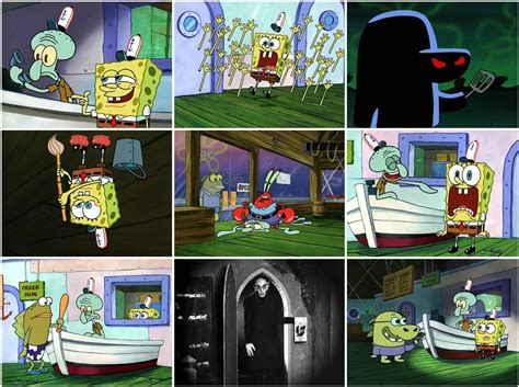 SpongeBob: 'Graveyard Shift' Scenes in Order Quiz - By Moai