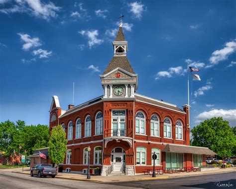 Fluidr / City Hall, Red Bud, Illinois by myoldpostcards