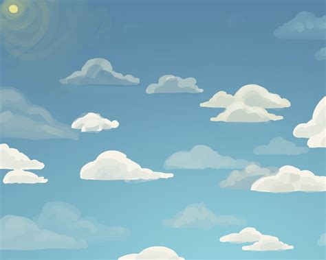 Clouds, Cloud wallpaper, Toy story clouds