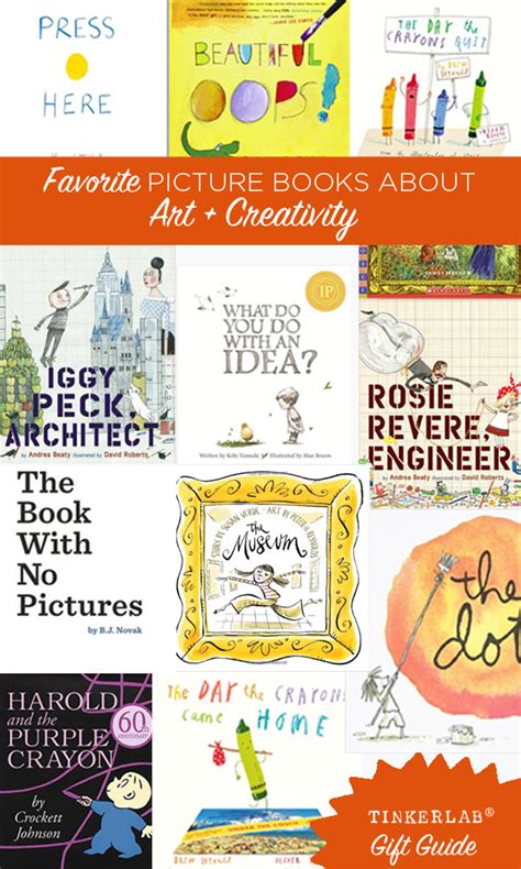 TinkerLab Gift Guide | Picture Books about Art and Creativity | TinkerLab