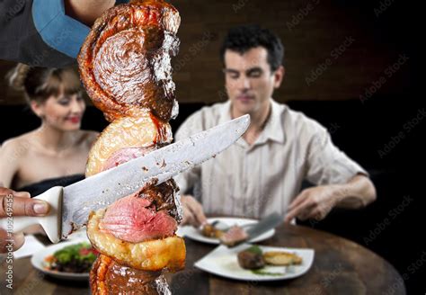 Picanha, traditional Brazilian barbecue. Stock Photo | Adobe Stock