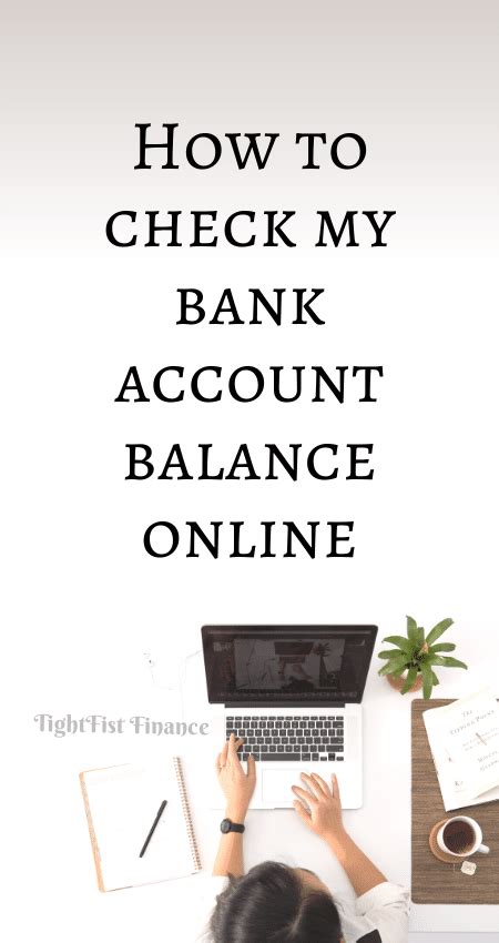 How to check my bank account balance online