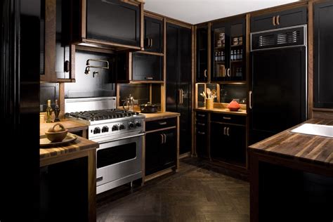 Black Kitchen Cabinets With Dark Floors – Things In The Kitchen