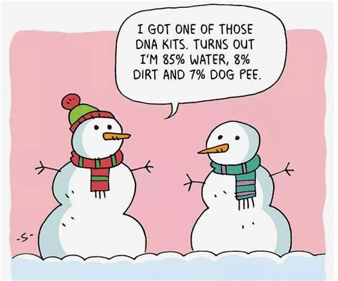 snowman humor | Winter jokes, Funny cartoons, Christmas humor