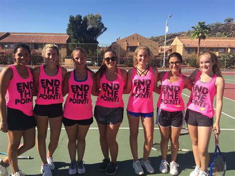 Custom T-Shirts for Thunderbird Girls Tennis: End The Point! - Shirt ...