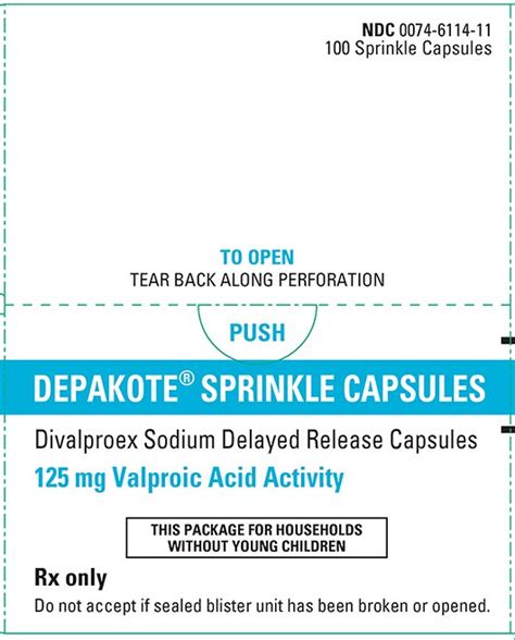 Depakote Pellets: Package Insert - Drugs.com